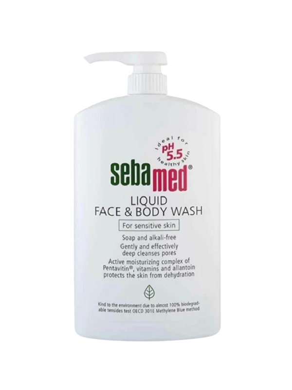 Sebamed Liquid Face & Body Wash - Yüz ve Vücut İçin Likit Temizleyici