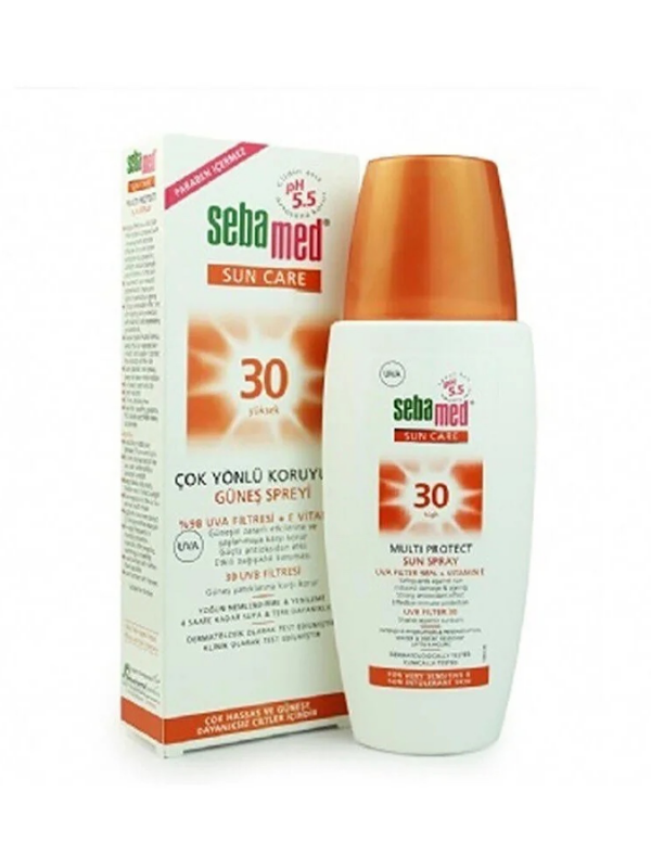 Sebamed Sun Care SPF 30 Yüksek Koruma Çok Yönlü Güneş Spreyi